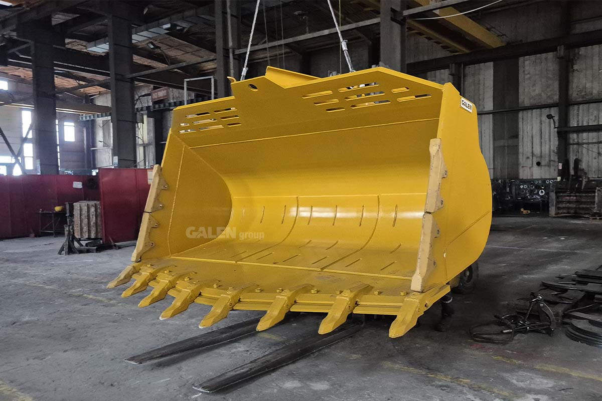 Komatsu WA470 Kaya Yükleme Kovası 