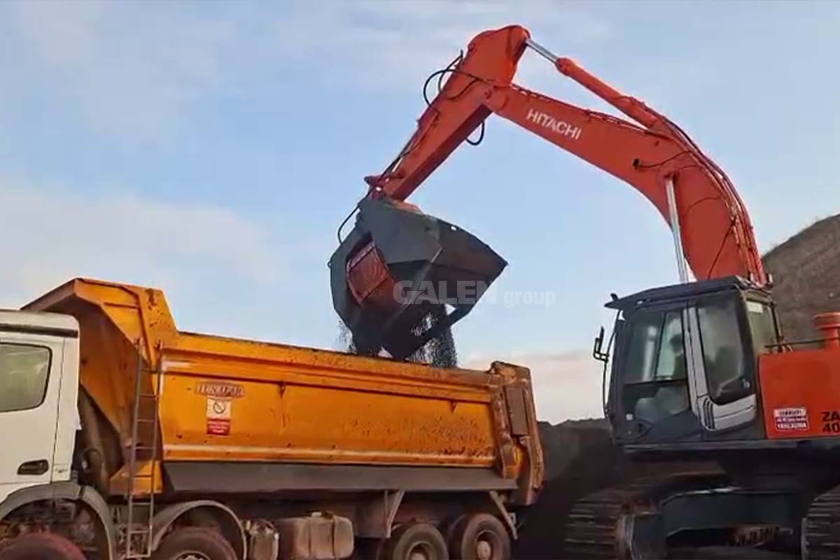 Hitachi ZX400 Tamburlu Elek Kova